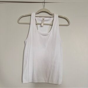 Babaton Classic White Tank Top